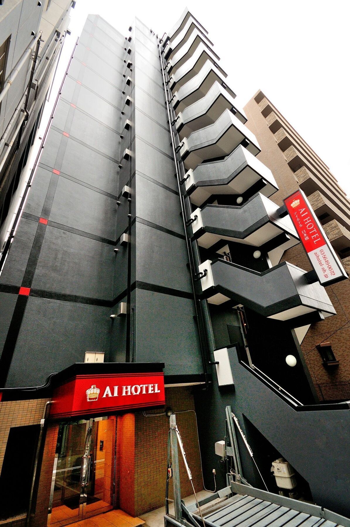 Ai Hotel Nihonbashi Tokyo Esterno foto